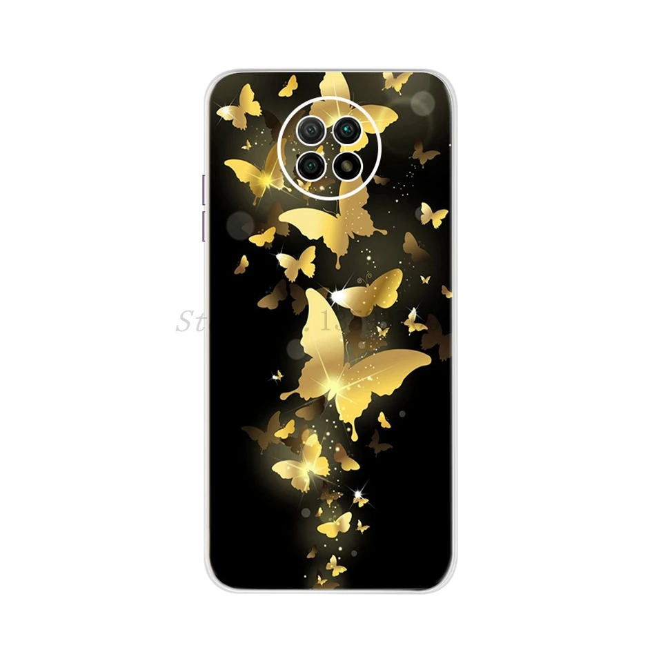 Case For Xiaomi Redmi Note 9 9T 5G Cover Soft Flower Girls Silicon Coque Cover For Xiomi Redmi Note 9 5G Note9 9T 5G Phone Cases