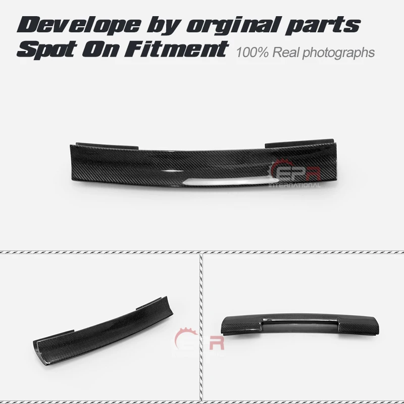 For Toyota Starlet Glanza EP91 EPA Style Carbon Glossy Rear spoiler Wing Add On Exteiror kits (For OE Rear spoiler only)