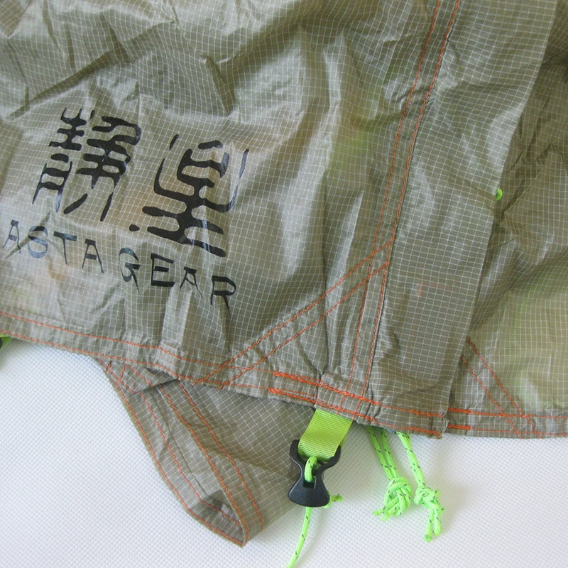 آستا جودة عالية 20d كلا silnylon الهرم يطير في الهواء الطلق التخييم خيمة 265*170*135 سنتيمتر