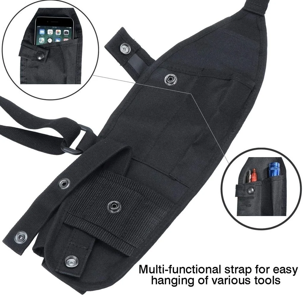 Multi-Tool Left Side Radio Shoulder Holster Chest HarnessHolder Military Tactical Survival Self-defense Safety Supplies Hunting