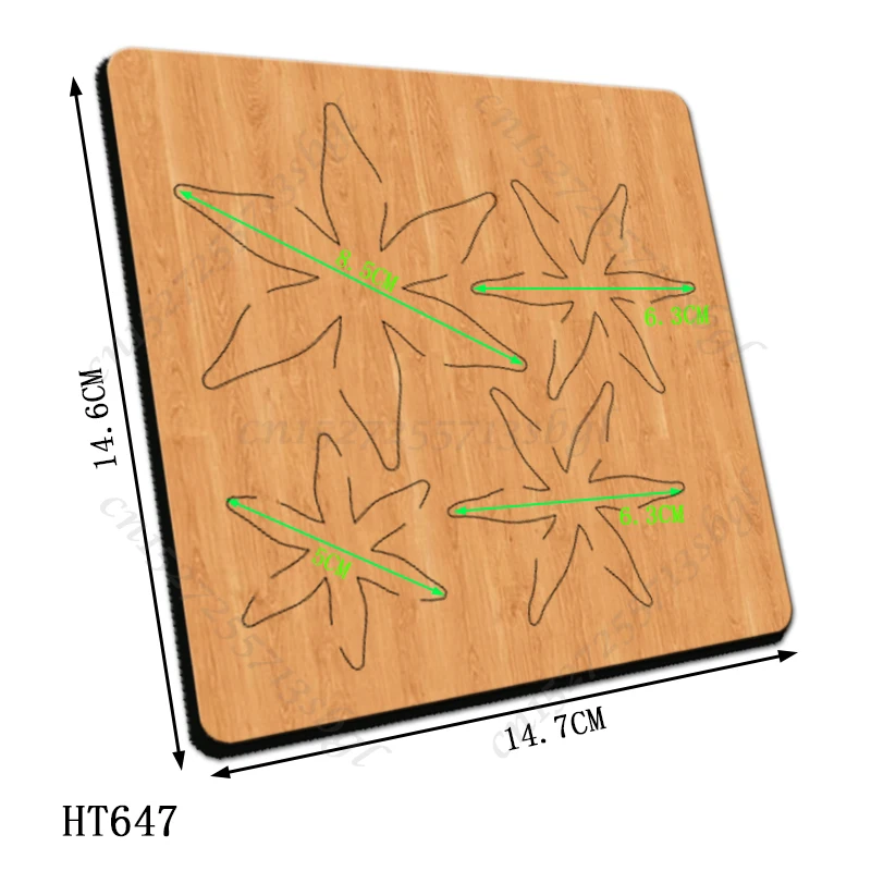 flowers Cutting dies - New Die Cutting And Wooden Mold,HT647 Suitable For Common Die Cutting Machines On The Market.