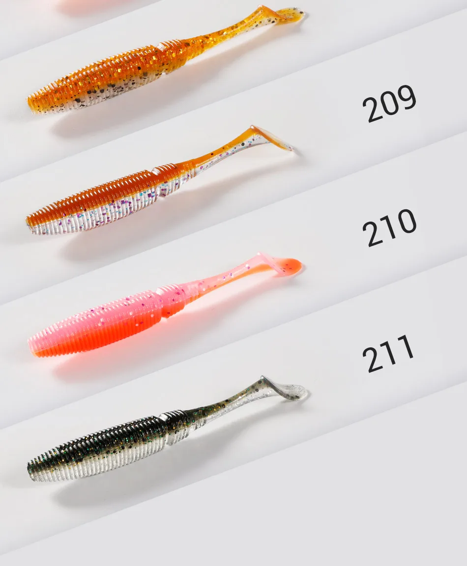 Noeby Weicher Köder 17,5 cm 15 cm 10 cm Silikon Köder Big Shad Paddle Tail Drive Minnow Künstliche Wobbler Salzwasser Angelgerät – Detail 8