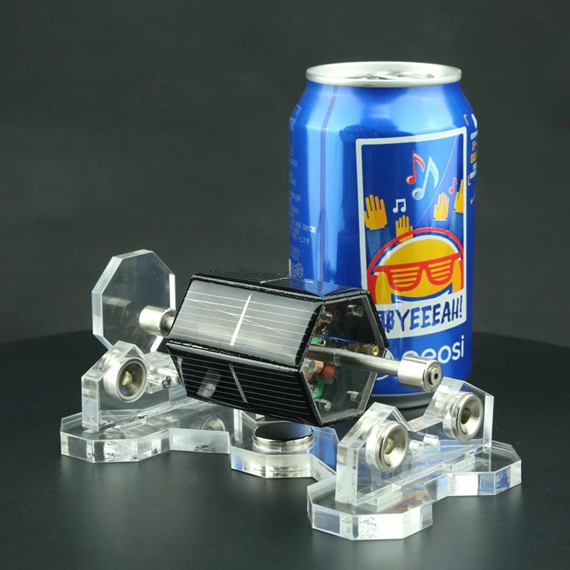 

Mini Size Magnetic Levitation Solar Motor Creative Maglev Pendant Science Gift Maglev Solar Motor Educational Model