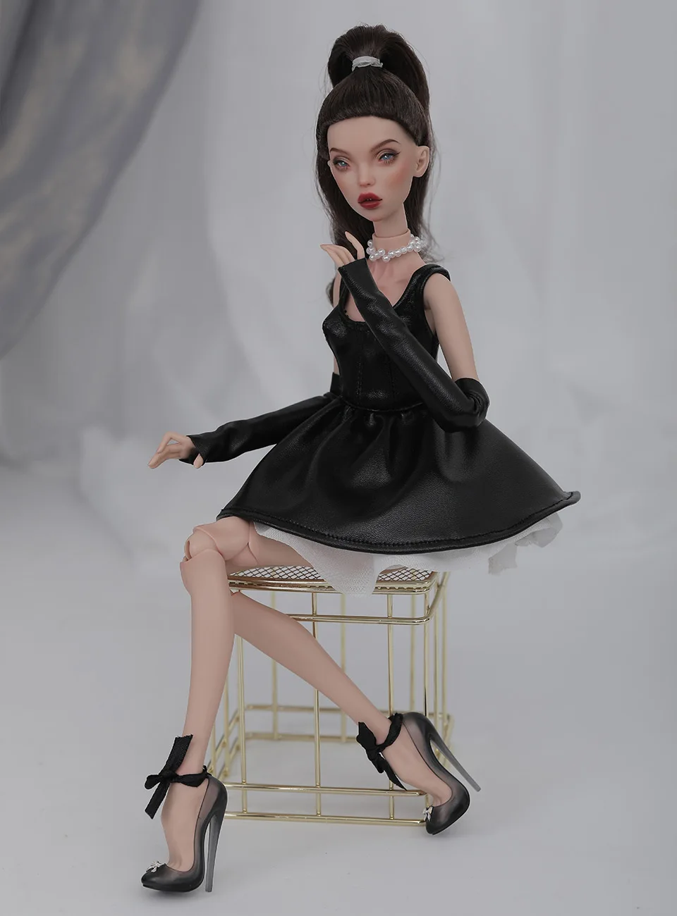 Queen 1/4 BJD Shoes LDS Queen Clothing MSD Size BJD Shoe Doll Accessories for Women Body Clothing