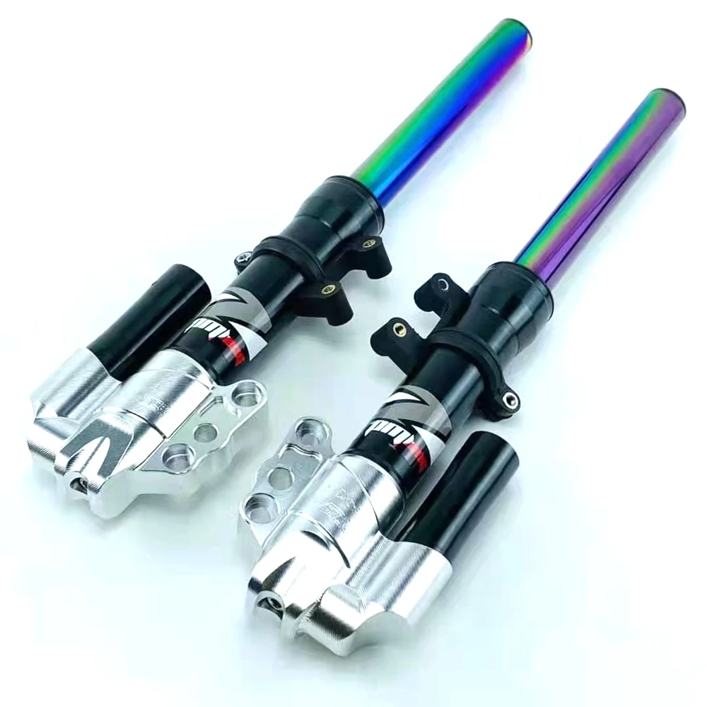 Universal Electric Scooter Motorcycle 30mm Mount 360mm/400mm Front Fork Front Shock For Yamaha RSZ JOG Little turtle Niu N1 N1S