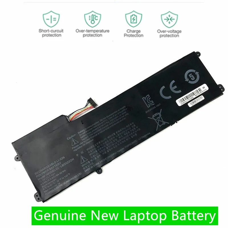 ONEVAN New Genuine LBG522QH Battery For LG Z360 Series Z350  Z350-GE30KB Z360 Z360-GH60K Full HD Ultrabook Series 44.4Wh 11.1V