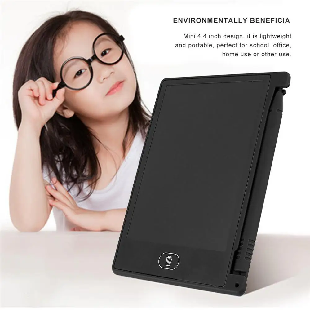 4.4 inch Mini Writing Tablet Digital LCD Drawing Notepad Electronic Practice Handwriting Painting Tablet Pad Gift for Kids