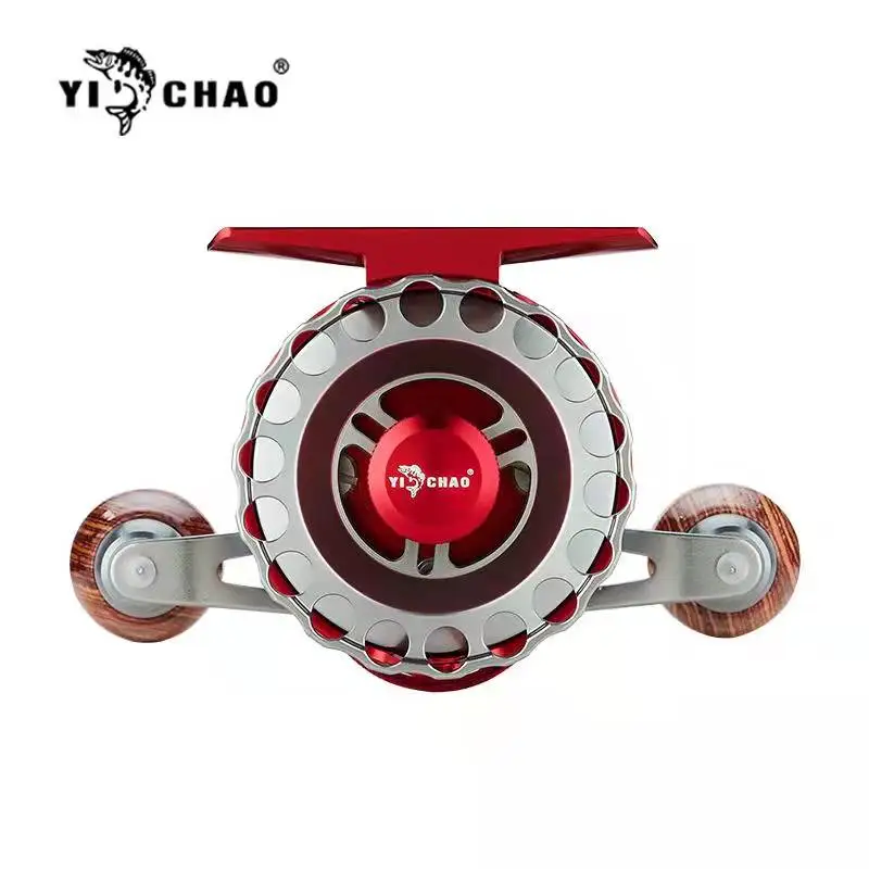 YICHAO Fishing Reel Super Speed Outlet Extremely Smooth Automatic Release Sturdy and Durable Non-Slip High Elasticity Handle