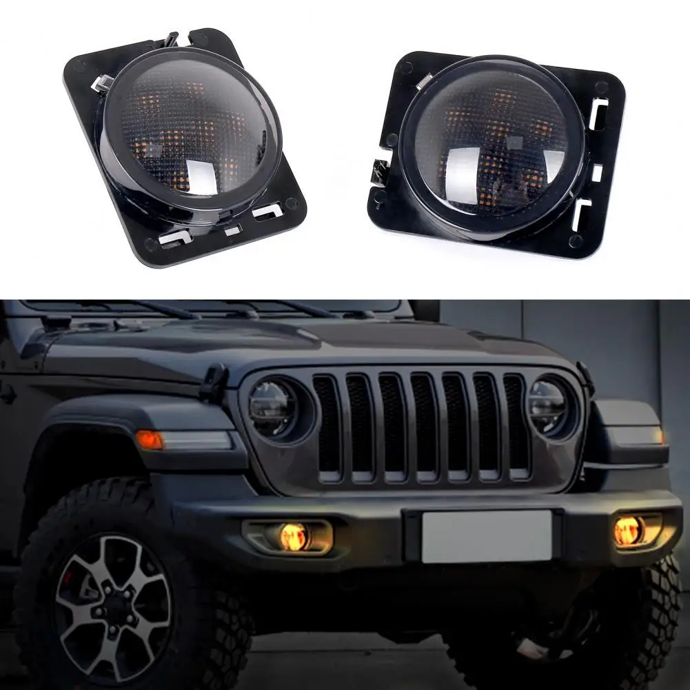 

2 шт., светодиодные противотуманные фары для Jeep Wrangler 07-17