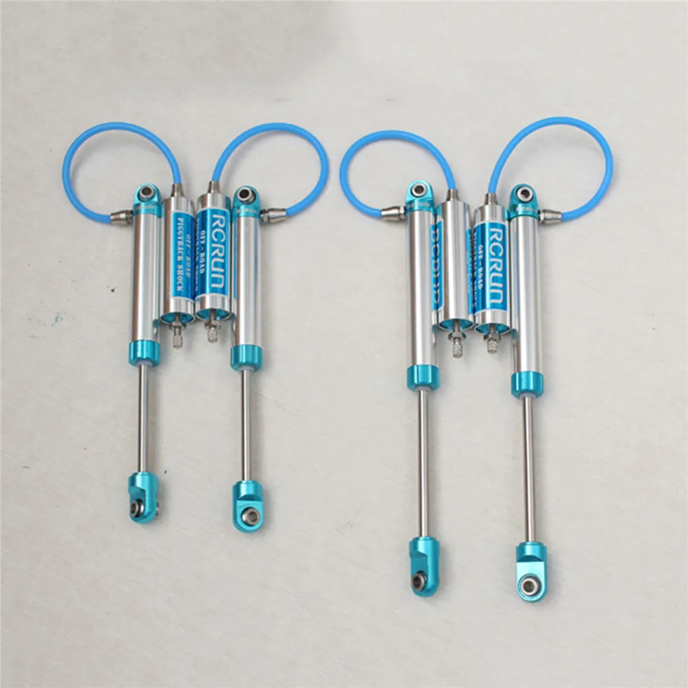 Amortiguadores de presión negativa para coche teledirigido, piezas de tracción de 106mm y 125mm para Axial RR10 90048 90053 todoterreno