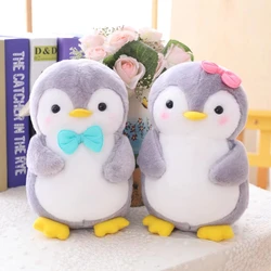 25cm/45cm Kawaii Hugging Fruit Penguin Plush Toy Cute Cartoon Animal Couple Penguin Stuffed Doll Girls Lovers Valentine's Gifts