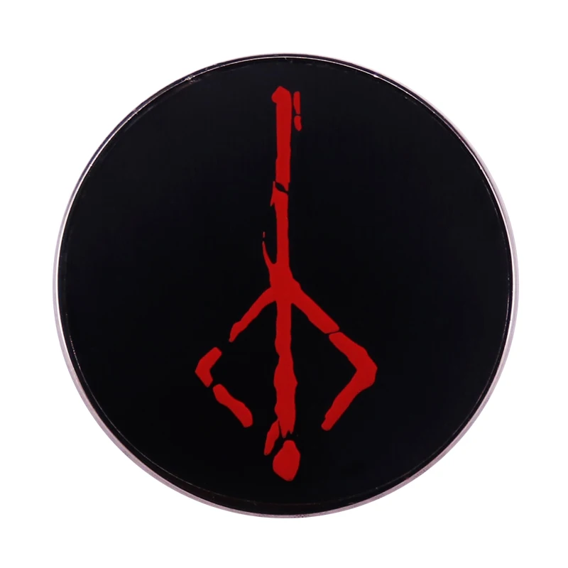Broche de Pin de marca de cazador, insignia de juego Bloodborne