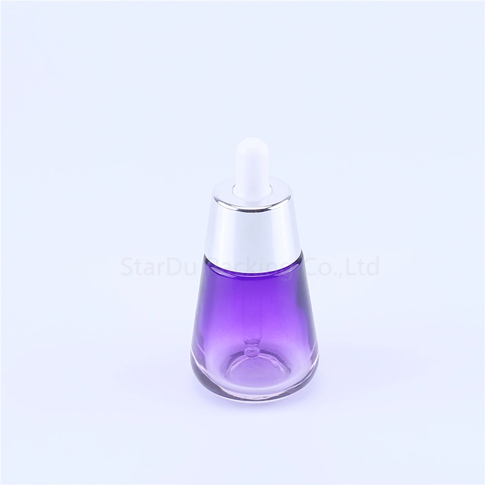 

240pcs/lot 30ml Violet Glass Bottle With Dropper Essential Oil Bottle , 30cc empty Perfume bottles