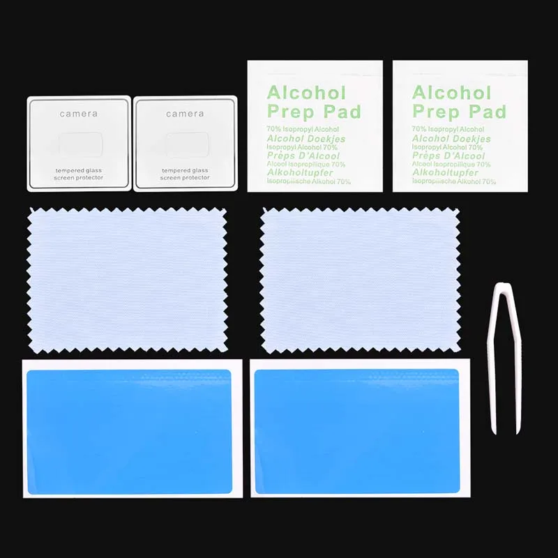 Camera Lens Protector for DJI Mini 4K/Mavic Mini/Mini 2/SE Drone Anti-Scratch HD Tempered Glass Lens Film Protective Accessory