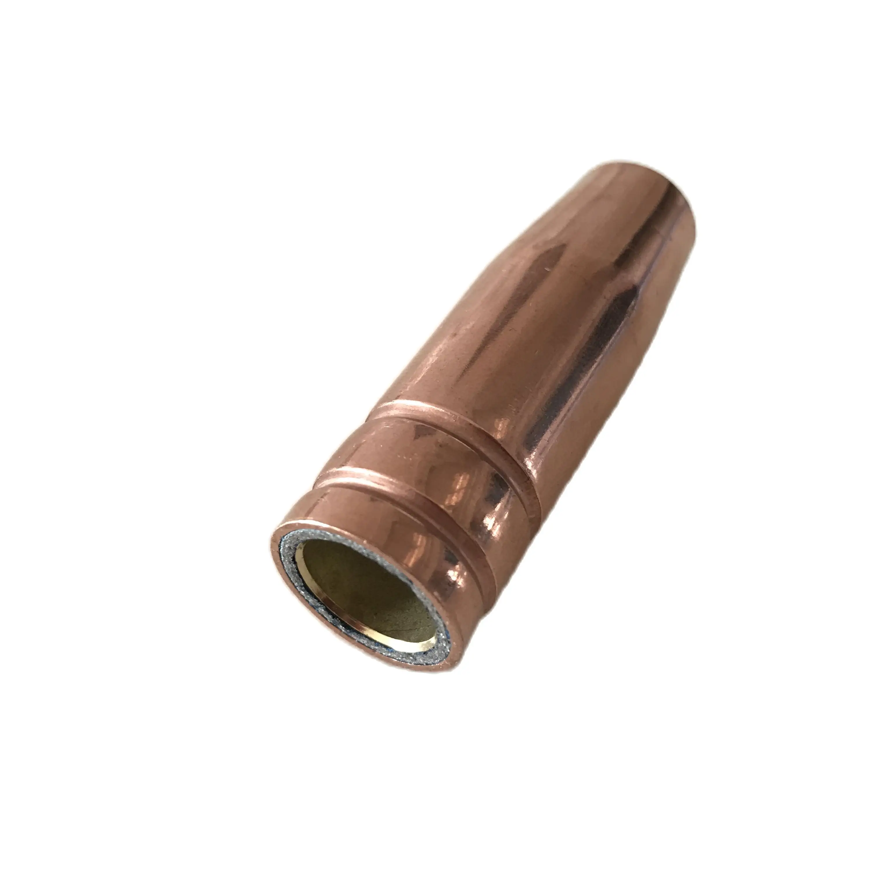 Buse en cuivre rouge 15AK MIG Torch MAG, pistolet de soudage, coupelles de bouclier consommables 2 pièces