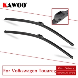 KAWOO Car Wiper Blade For Volkswagen VW Touareg 2003-2006 2007-2010 2011-2018 Year Windshield Wipers Blades Fit Side Pin Arm