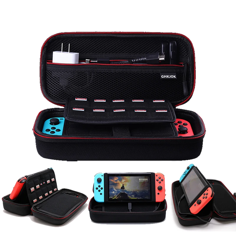 Big Storage Bag for Nintendo Switch Accessories Switch OLED Carrying Case Nintendoswitch Console Protective EVA Pouch Cover