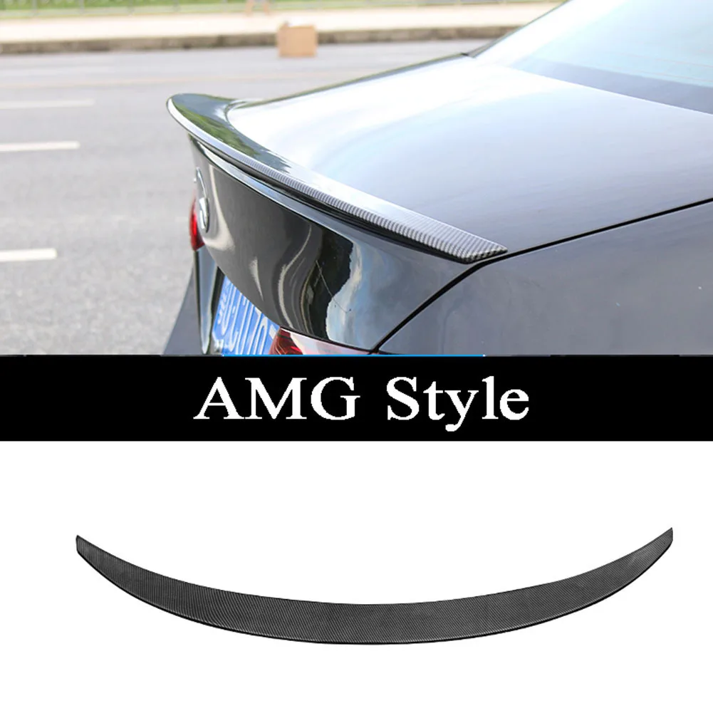 Carbon Fiber Rear Trunk Spoiler For Mercedes Benz CLS-Class W218 2012 2013 2014 2015 2016 2017 2018 R  AMG RT Style