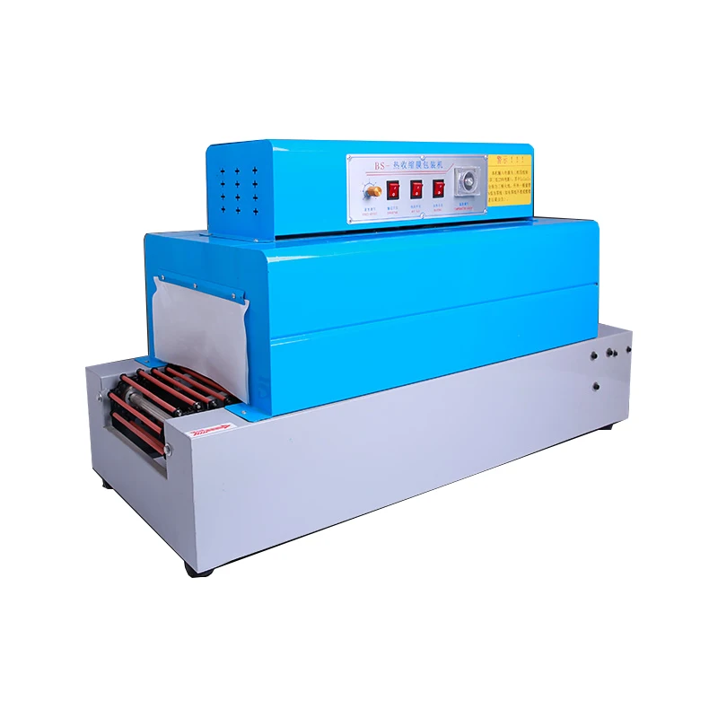 PVC /POF /PP Heat Shrinkable Film Sealer Automatic Blister Machine Retractable Shrink Film Heat Sleeve Plastic Packaging Machine