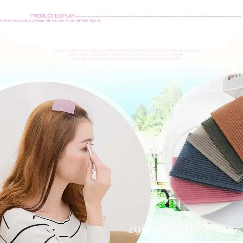 Portable Women Hair Styling Tool Hair Holder Bangs Paste Post Hair pad Barber Grippers Hair Sticker Gripper