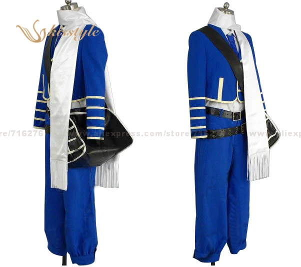 Kisstyle Fashion Tegami Bachi Gauche Suede Noir Uniform Cosplay Clothing Costume