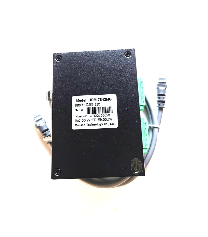 IDM-7842 Modbus gateway 2 channel optical isolation RS485/232 serial port 5 port Ethernet switch modbus tcp