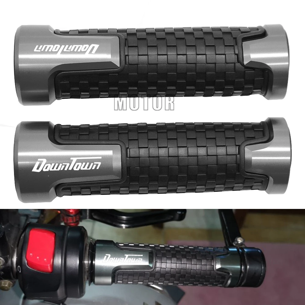 

For KYMCO DOWNTOWN 125/200/300/350/350i Universal Motorcycle 7/8"22mm Aluminum Anti-Slip Handle Bar Grip Handlebar Hand Grips