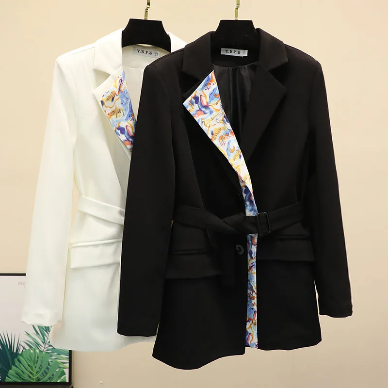 2024 New Spring Casual Blazer da donna con bottoni giacca autunno Blazer Slim nero cappotto femminile capispalla manica lunga da donna