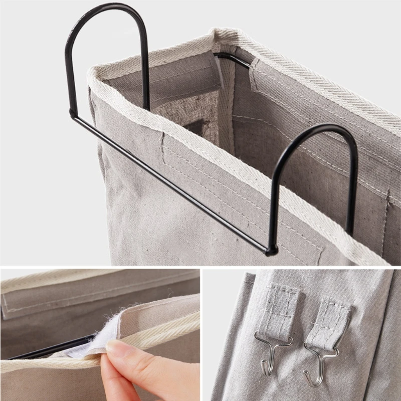 แบบพกพาเด็ก Care Essentials แขวน Crib Storage Cradle เปลเด็กผ้าอ้อมกระเป๋าผ้าลินินเด็กอุปกรณ์เสริม