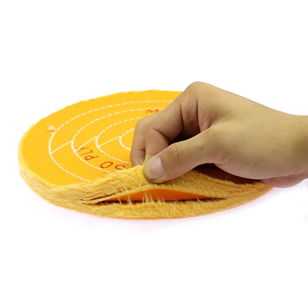 240mm / 290mm Cotton Lint Cloth Buffing Wheel Gold Silver Jewelry Mirror Polishing Wheel