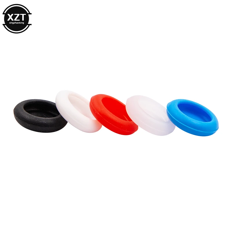 조이스틱 캡 실리콘 아날로그 컨트롤러 엄지 스틱 그립 엄지 스틱 캡 커버 키 프로텍터, 닌텐도 스위치 NS 액세서리, 4 개