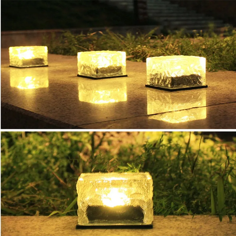 

SAROK Solar Underground Lamp LED Outdoor Waterproof Patio Garden Ground Plug Landscape Corridor Staircase Lawn Light Decoration