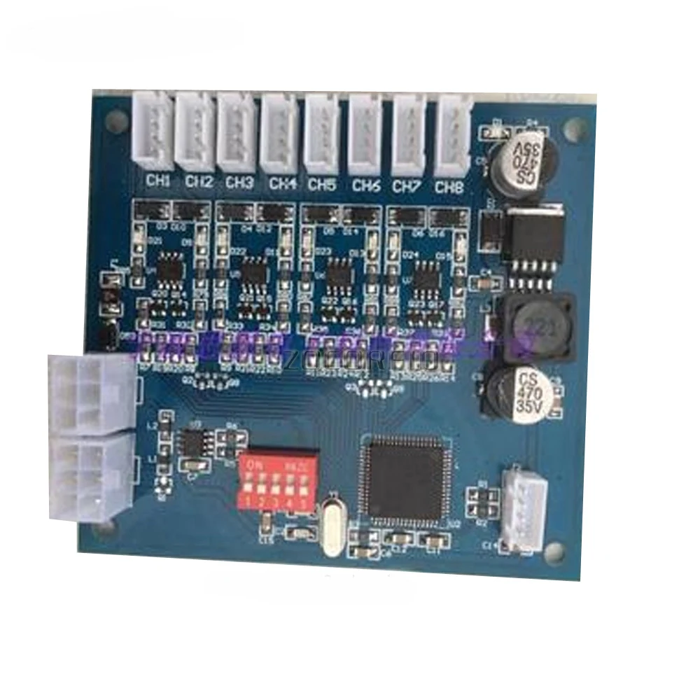 Imagem -04 - Placa Eletrônica de Controle de Armário 12v 24v para Armazenamento de Armário Rs485 Placa de Controle de Fechadura Eletrônica Protocolos de Interface