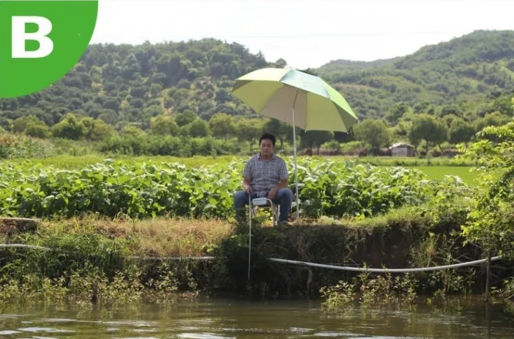 1.8m Outdoor Fishing Camping składany wodoodporny parasol przeciwsłoneczny z filtrem przeciwsłonecznym odpoczynek na plaży wędkarstwo uniwersalny