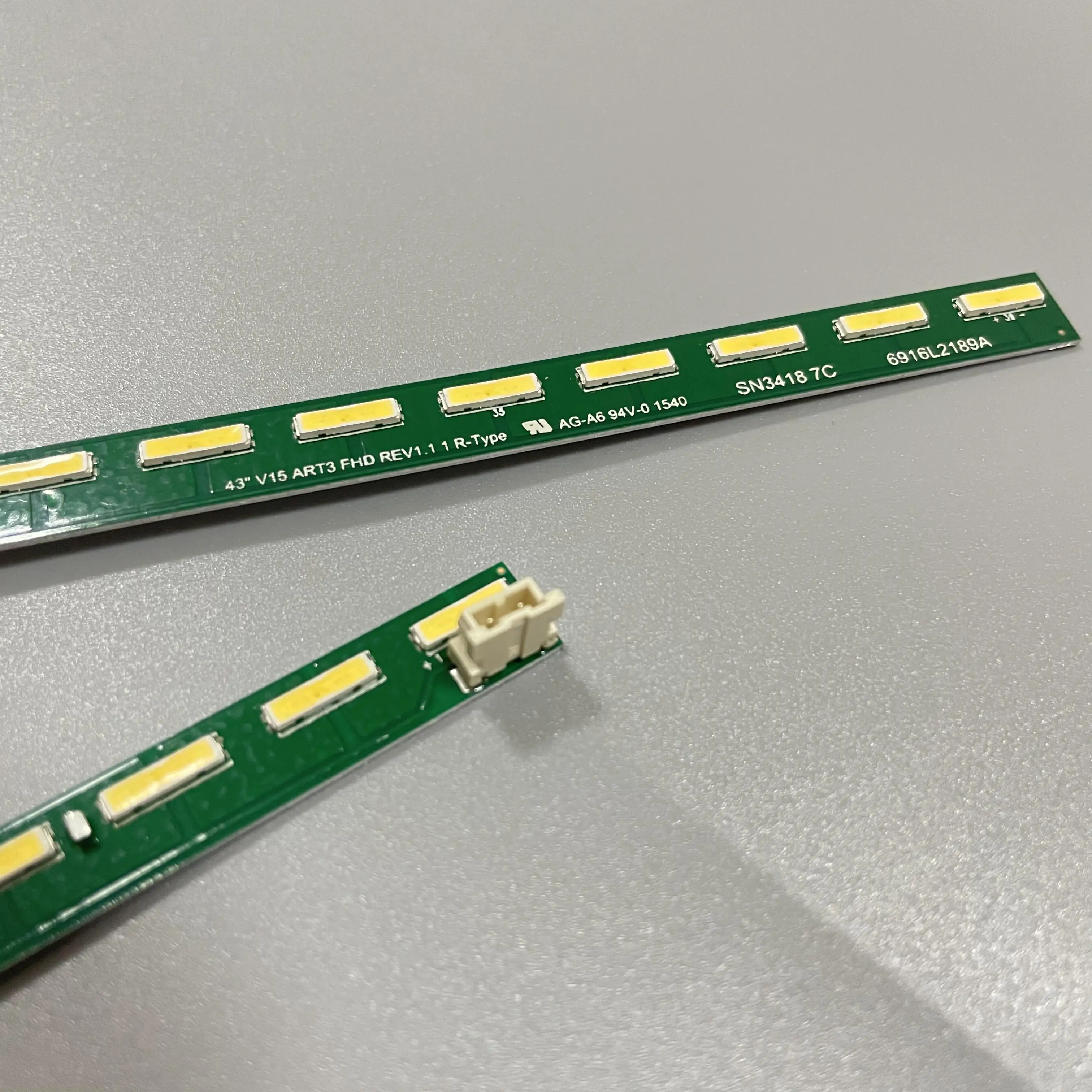 Striscia LED 2 pz/lotto 43 "V15 ART3 FHD REV1.11 l/R-TYPE ldldld430eue LG43LX310C-CA