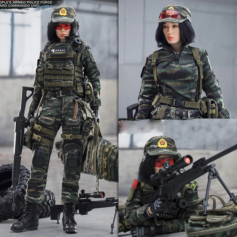 Flagset 1/6 Soldat Modell FS73025 Chinesischen Armee Seele Serie Wüste Wolf Joint Volle set Action Figure Puppe Sammeln