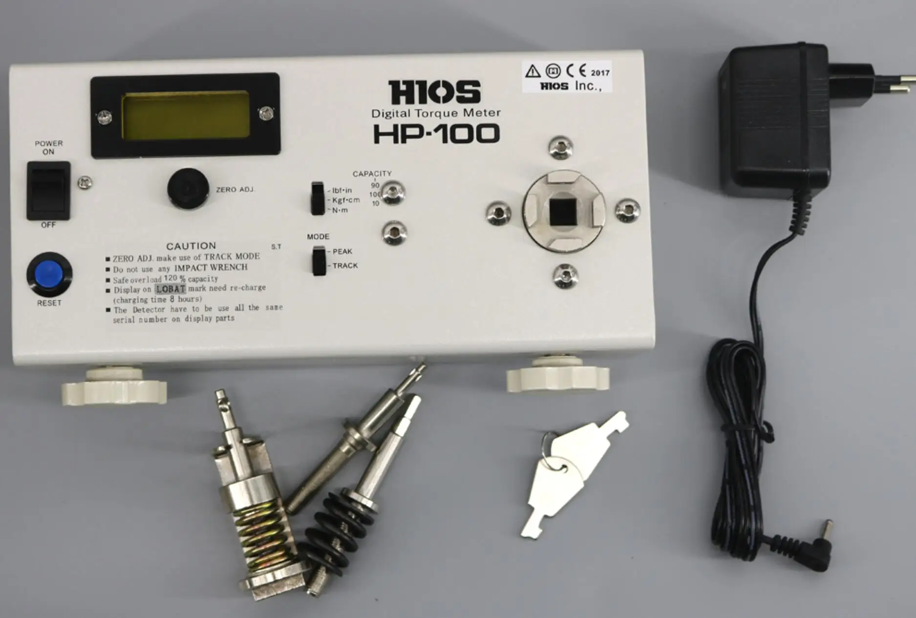 جهاز اختبار عزم الدوران الكهربائي المعتمد HIOS HP-100/HP-10/HP-20 /HP-50