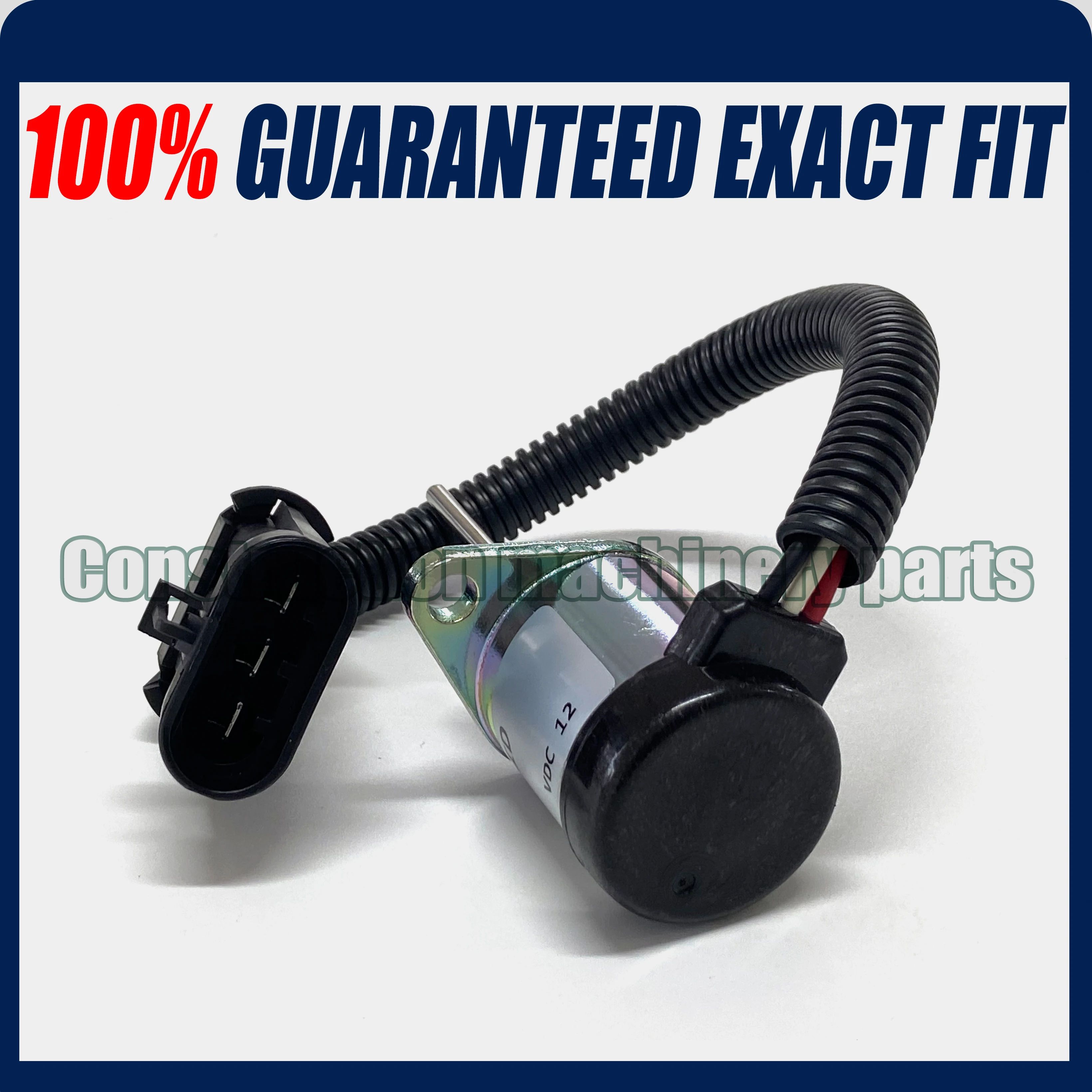 6691498 FUEL SHUT OFF SOLENOID SWITCH FOR BOBCAT 1503ES12A5UC4S EXCAVATOR FUEL SHU