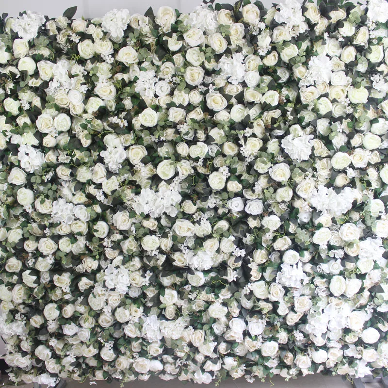 SPR ivory white peony wedding flower wall wedding occasion backdrop decorative artificial flower table runner arch floral