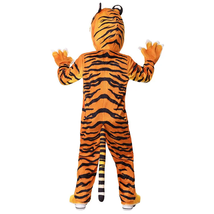 Costume Cosplay di carnevale di pasqua di Halloween delle donne Zoom Kid Tiger Cosplay tuta baby cute costume