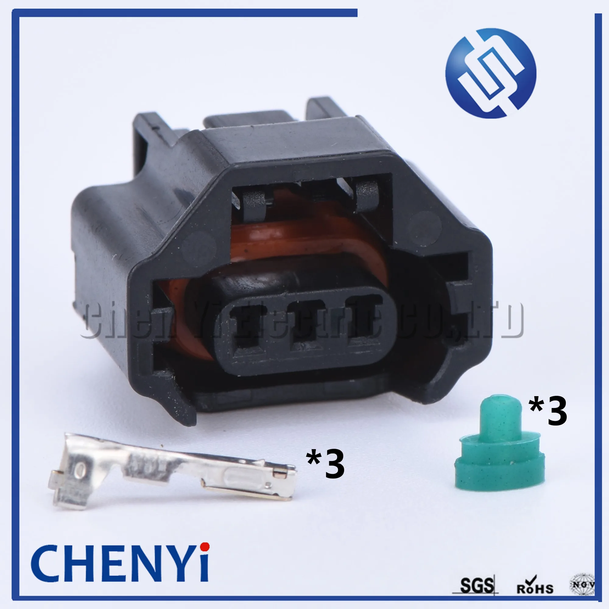 3 Pin 7223-6536-30 Auto Front Camshaft Sensor Connector Air Conditioning Pressure Switch Plug Female For Nissan TEANA HYUNDAI