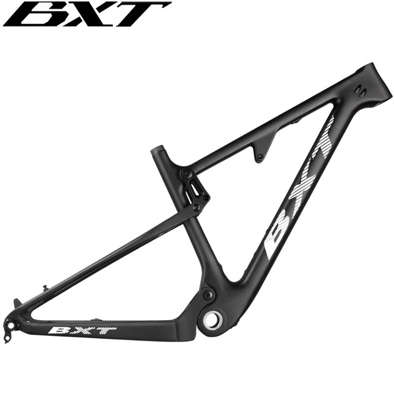 BXT-29er Carbon MTB Frame, Full Suspension Bike Parts, Max Tire Size 2.3 ”, 2.35” Boost