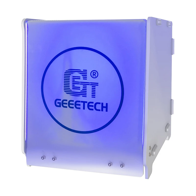 

Geeetech UV Curing Box 405nm UV Wavelength Evenly Curing With 360 big space 217204228mm for SLA 3D Printer Users