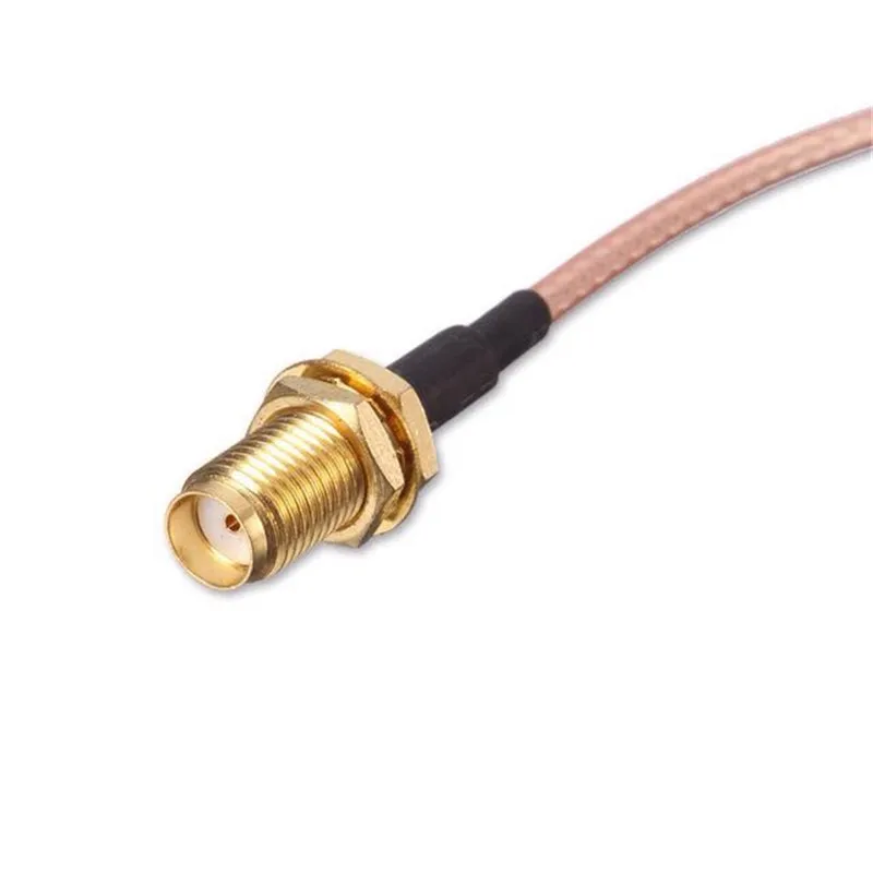 SMA Female to CRC9 MALE Right Angle Connector RG316 Pigtail Cable 15cm 6\