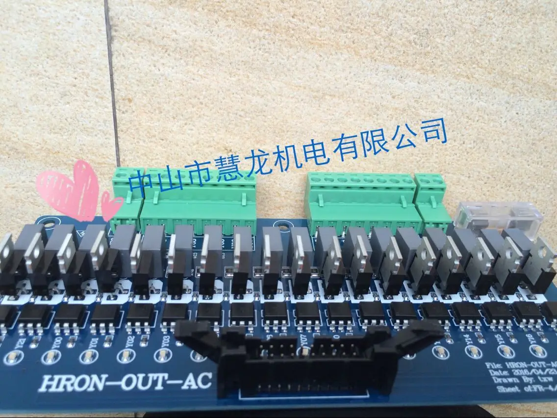 Injection Molding Machine Computer Control Board 103D220V Output Board Controller Solenoid Valve Accessories