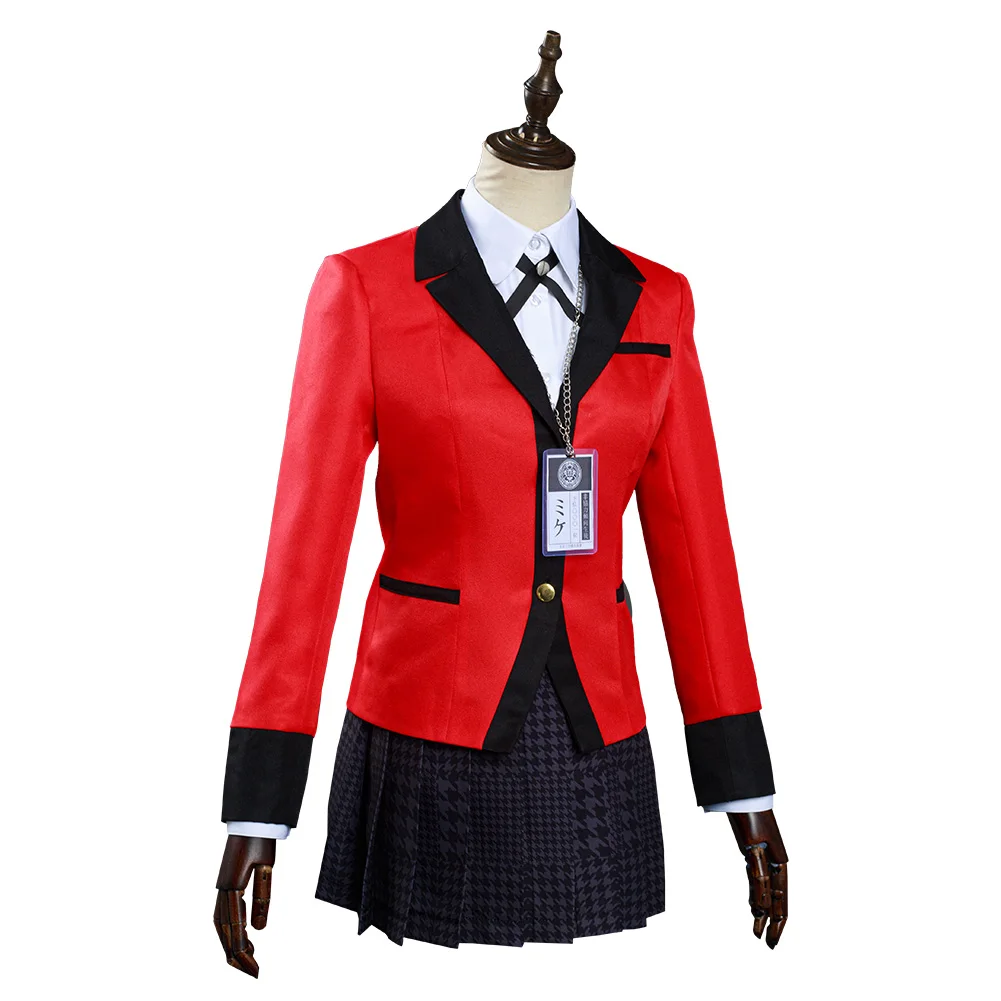 Jabami Yumeko Cosplay Fantasy School Uniform Kakegurui Costume Adult Women Bunny Girls tuta Halloween Carnival fanasia Suit