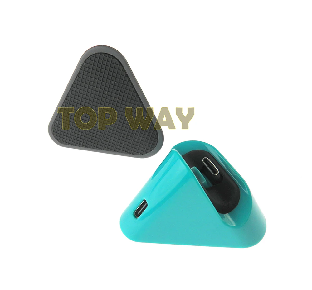 

10 шт. портативная зарядная док-станция с портом Type-C, мини-стабильное треугольное зарядное устройство для Nintendo Switch Lite