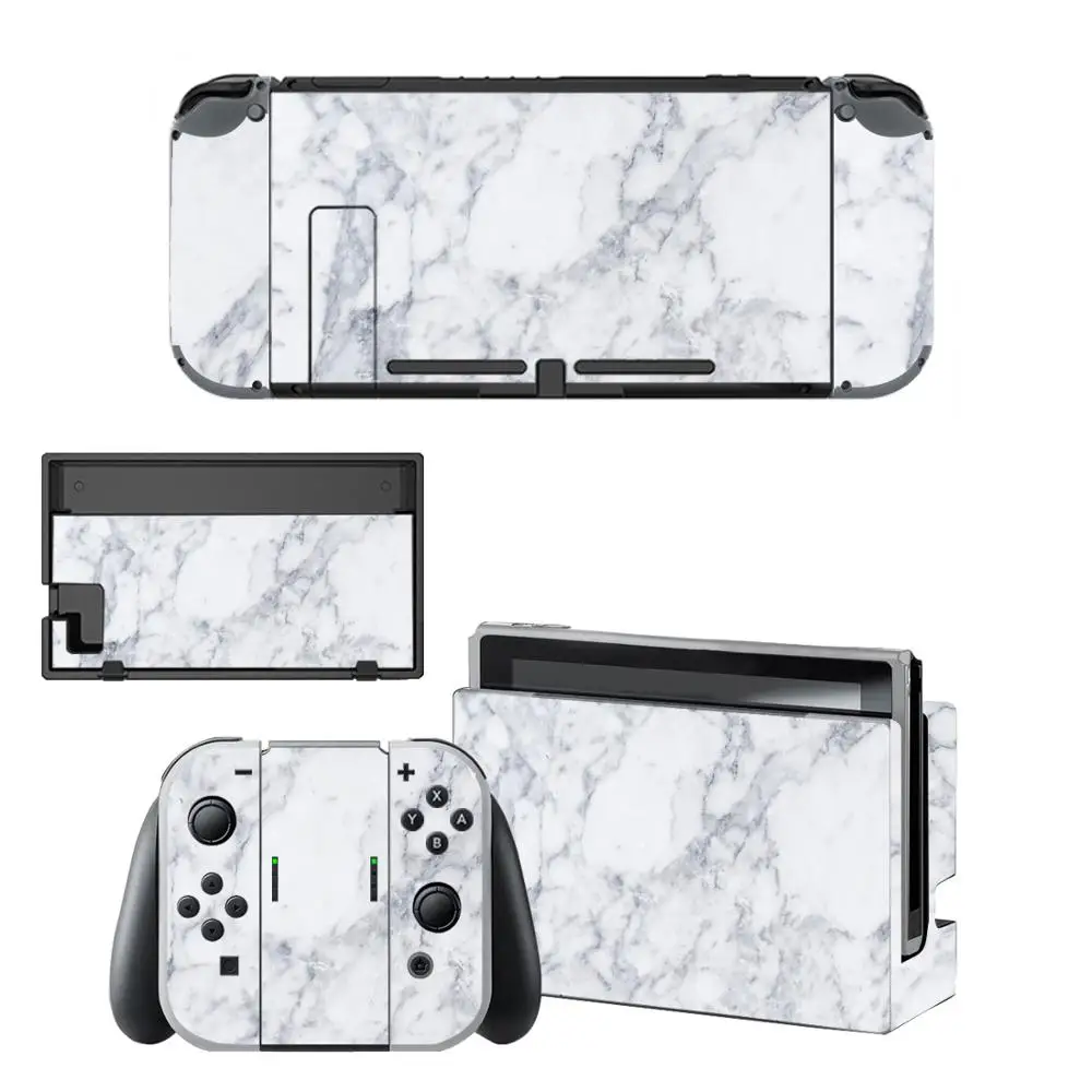 Marble Stone Nintendo Switch Skin Sticker NintendoSwitch stickers skins for Nintend Switch Console and Joy-Con Controller Vinyl