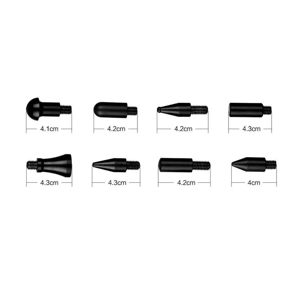 Panitless dent reparação Ganchos Varas Paintless Dent Remoção Car Repair Kit Auto Ferramentas Porta Dent Ding Granizo Remoção