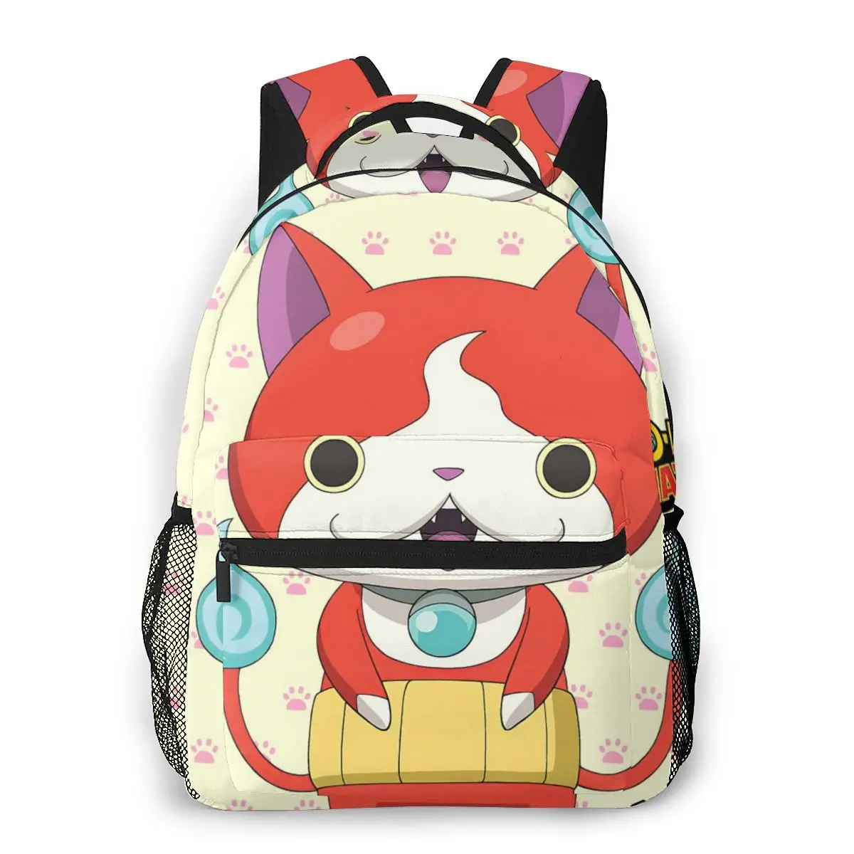 Yo Kai Watch Backpack for Girls Boys Travel RucksackBackpacks for Teenage school bag